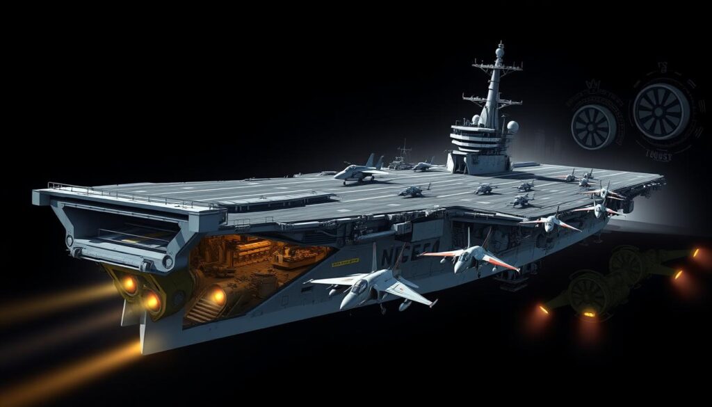 INS Vikrant technical capabilities