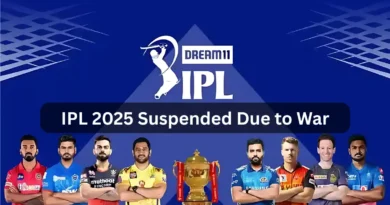 IPL match suspended due to war