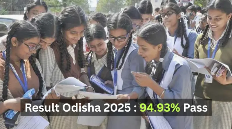 odisha result